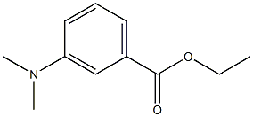 m-(Dimethylamino)benzoic acid ethyl ester Struktur