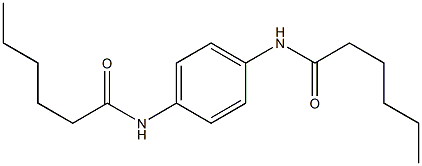 N,N'-Bishexanoyl-p-phenylenediamine Struktur