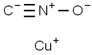 Fulminic acid copper(I) salt Struktur