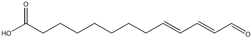 13-オキソ-9,11-トリデカジエン酸 化學(xué)構(gòu)造式