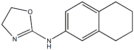 5,6,7,8-Tetrahydro-N-(2-oxazolin-2-yl)-2-naphthalenamine Struktur