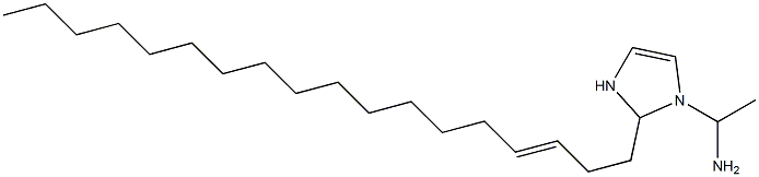 1-(1-Aminoethyl)-2-(3-octadecenyl)-4-imidazoline Struktur