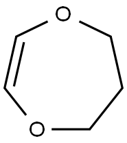 6,7-Dihydro-5H-1,4-dioxepin Struktur