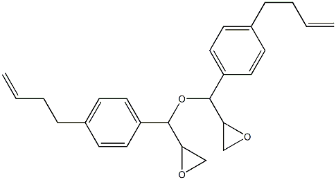 4-(3-Butenyl)phenylglycidyl ether Struktur