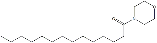 4-Myristoylmorpholine Struktur