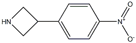 3-(p-Nitrophenyl)azetidine Struktur