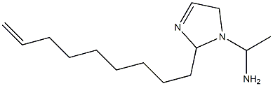 1-(1-Aminoethyl)-2-(8-nonenyl)-3-imidazoline Struktur