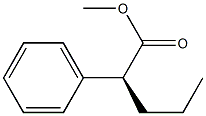 [S,(+)]-2-Phenylvaleric acid methyl ester Struktur