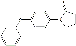 1-(4-Phenoxyphenyl)-2-pyrrolidone Struktur