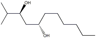 (3S,5S)-2-Methylundecane-3,5-diol Struktur