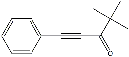 Phenylethynyl tert-butyl ketone Struktur