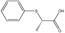 (S)-2-(Phenylthio)propanoic acid Struktur