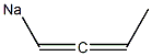 1,2-Butadien-1-ylsodium Struktur