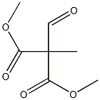 2-Formyl-2-methylmalonic acid dimethyl ester Struktur