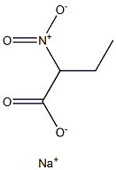 2-Nitrobutyric acid sodium salt Struktur