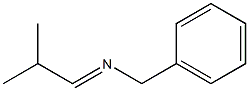 N-Isobutylidenebenzenemethanamine Struktur