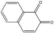 Naphthalene 1,2-dioxide Struktur