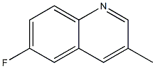 3-Methyl-6-fluoroquinoline Struktur