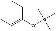 (1-Ethyl-1-propenyl)oxytrimethylsilane Struktur