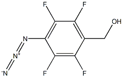 4-Azido-2,3,5,6-tetrafluorobenzenemethanol Struktur