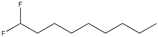 1,1-Difluorononane Struktur