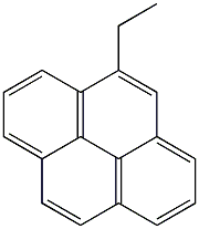 4-Ethylpyrene Struktur