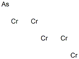 Pentachromium arsenic Struktur