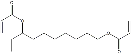 Diacrylic acid 1,8-decanediyl ester Struktur