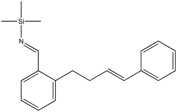 1-[[(Trimethylsilyl)imino]methyl]-2-[(E)-4-phenyl-3-butenyl]benzene Struktur