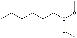 Hexylboronic acid dimethyl ester Struktur