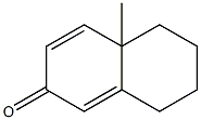 5,6,7,8-Tetrahydro-4a-methylnaphthalen-2(4aH)-one Struktur