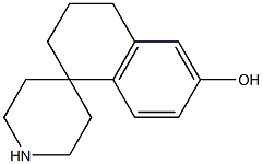 Spiro[piperidine-4,1'-tetralin]-6'-ol Struktur