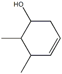 5,6-Dimethyl-3-cyclohexen-1-ol Struktur