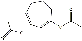 1,3-Diacetoxycyclohepta-1,3-diene Struktur