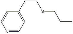 4-(2-Propylthioethyl)pyridine Struktur