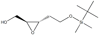 (2S,3S)-2,3-Epoxy-5-[(tert-butyldimethylsilyl)oxy]pentan-1-ol Struktur