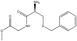 N-(S-Benzyl-L-cysteinyl)glycine methyl ester Struktur