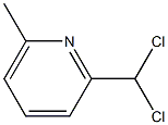 2-Dichloromethyl-6-methylpyridine Struktur