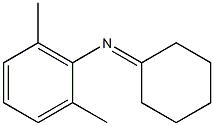 N-(2,6-Dimethylphenyl)cyclohexanimine Struktur