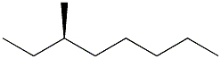 [R,(-)]-3-Methyloctane Struktur