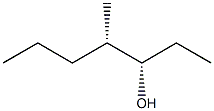 (3S,4S)-4-Methylheptane-3-ol Struktur