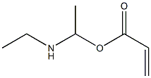 Acrylic acid 1-(ethylamino)ethyl ester Struktur