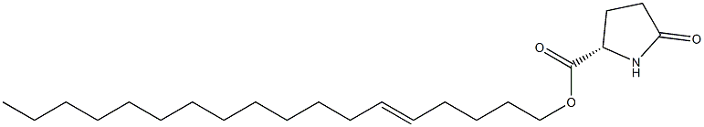 (S)-5-Oxopyrrolidine-2-carboxylic acid 5-octadecenyl ester Struktur