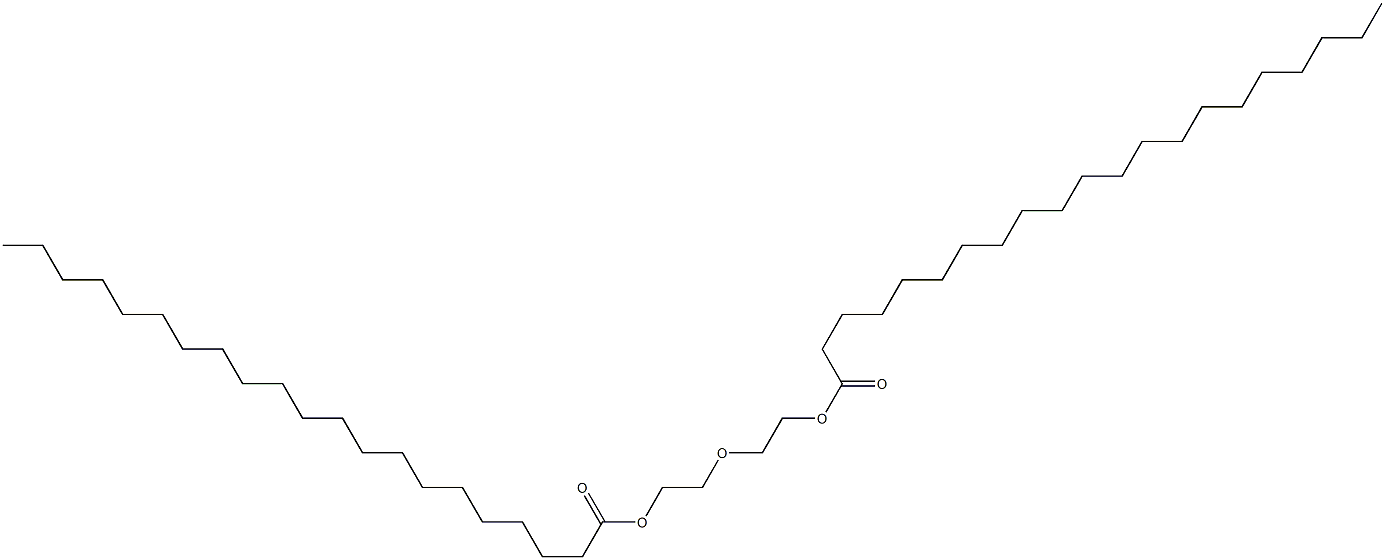 Bishenicosanoic acid oxybisethylene ester Struktur