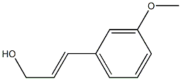 3-Methoxycinnamyl alcohol Struktur