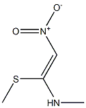 (Z)-1-(Methylthio)-1-(methylamino)-2-nitroethene Struktur