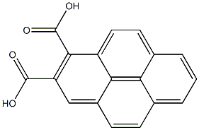 Pyrene-2,3-dicarboxylic acid Struktur