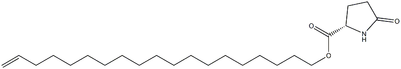 (S)-5-Oxopyrrolidine-2-carboxylic acid 18-nonadecenyl ester Struktur