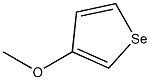 3-Methoxyselenophene Struktur