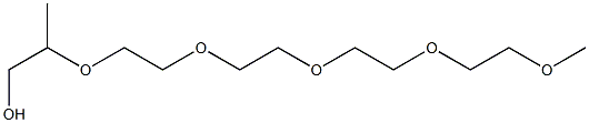 2-[2-[2-[2-(2-Methoxyethoxy)ethoxy]ethoxy]ethoxy]-1-propanol Struktur